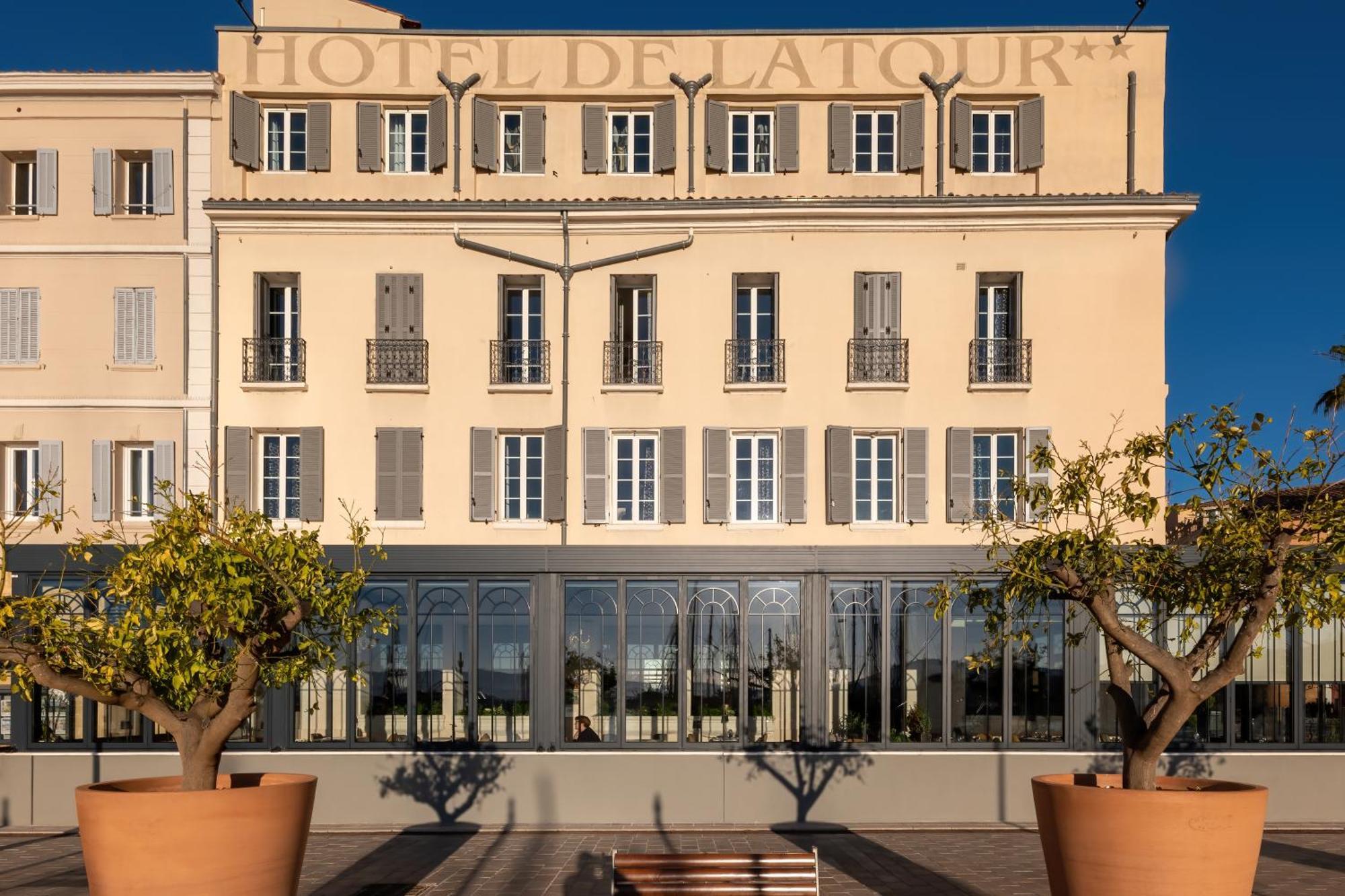 Hotel Restaurant De La Tour Sanary-sur-Mer Dış mekan fotoğraf